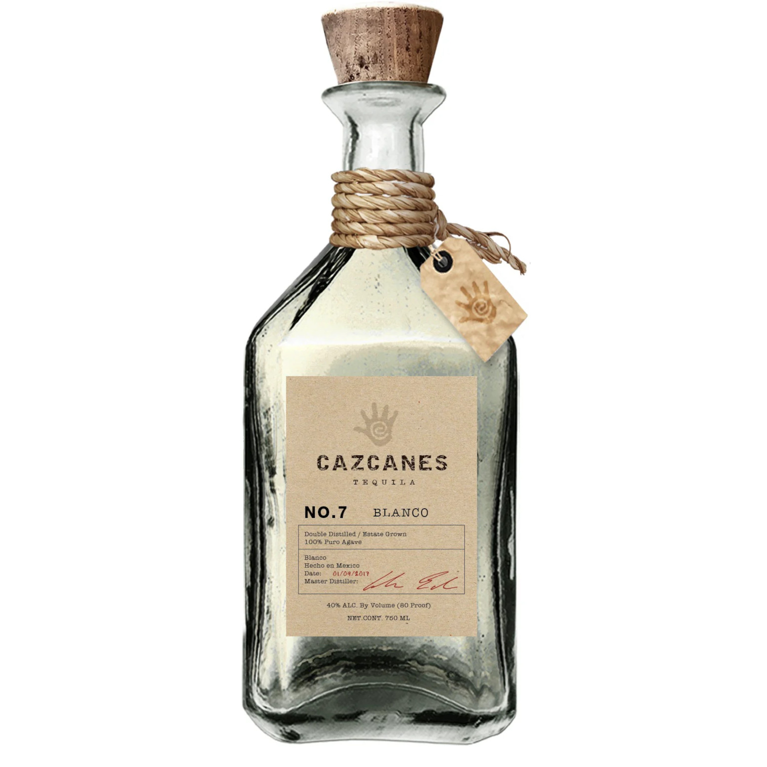 Cazcanes Tequila Blanco No. 7 0.7L (40% Vol.)