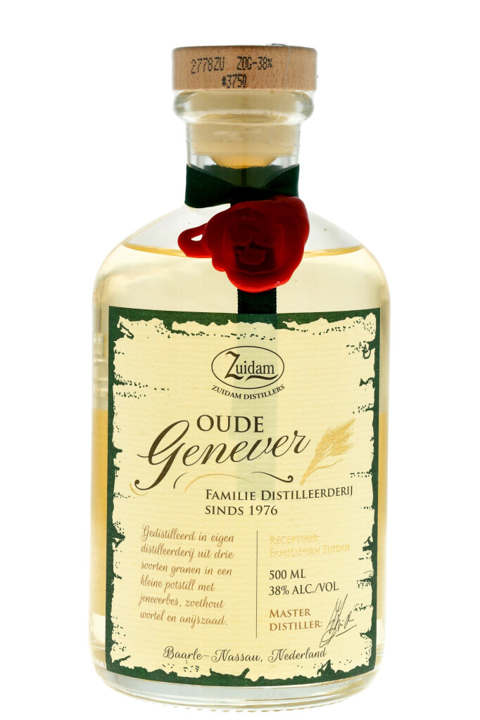 Zuidam Oude Genever 0.5L (38% Vol.)