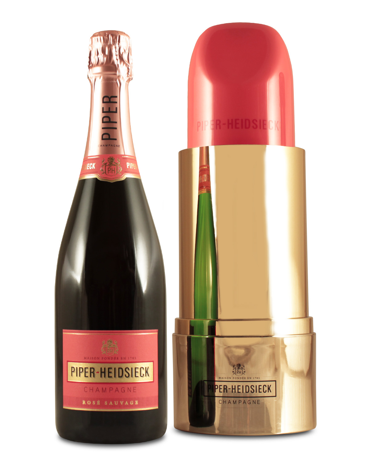 Piper-Heidsieck Rosé Lipstick Edition 0,75L (12% Vol.) + GP