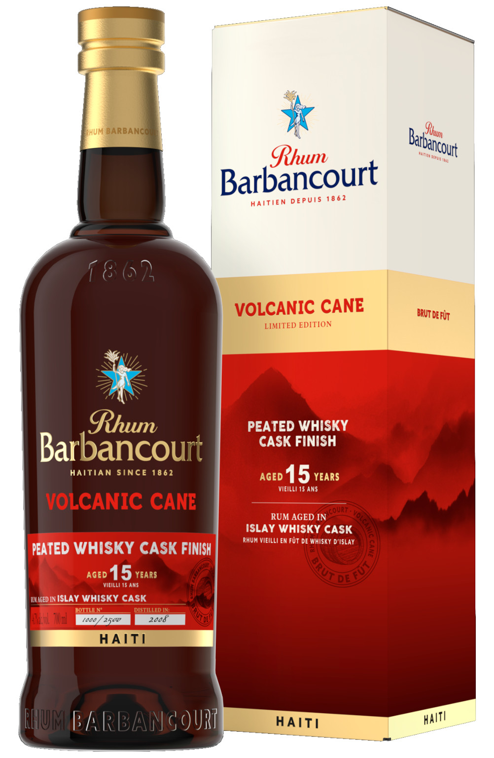Rhum Barbancourt 15YO Volcanic Cane 0.7L (46.7% Vol.)