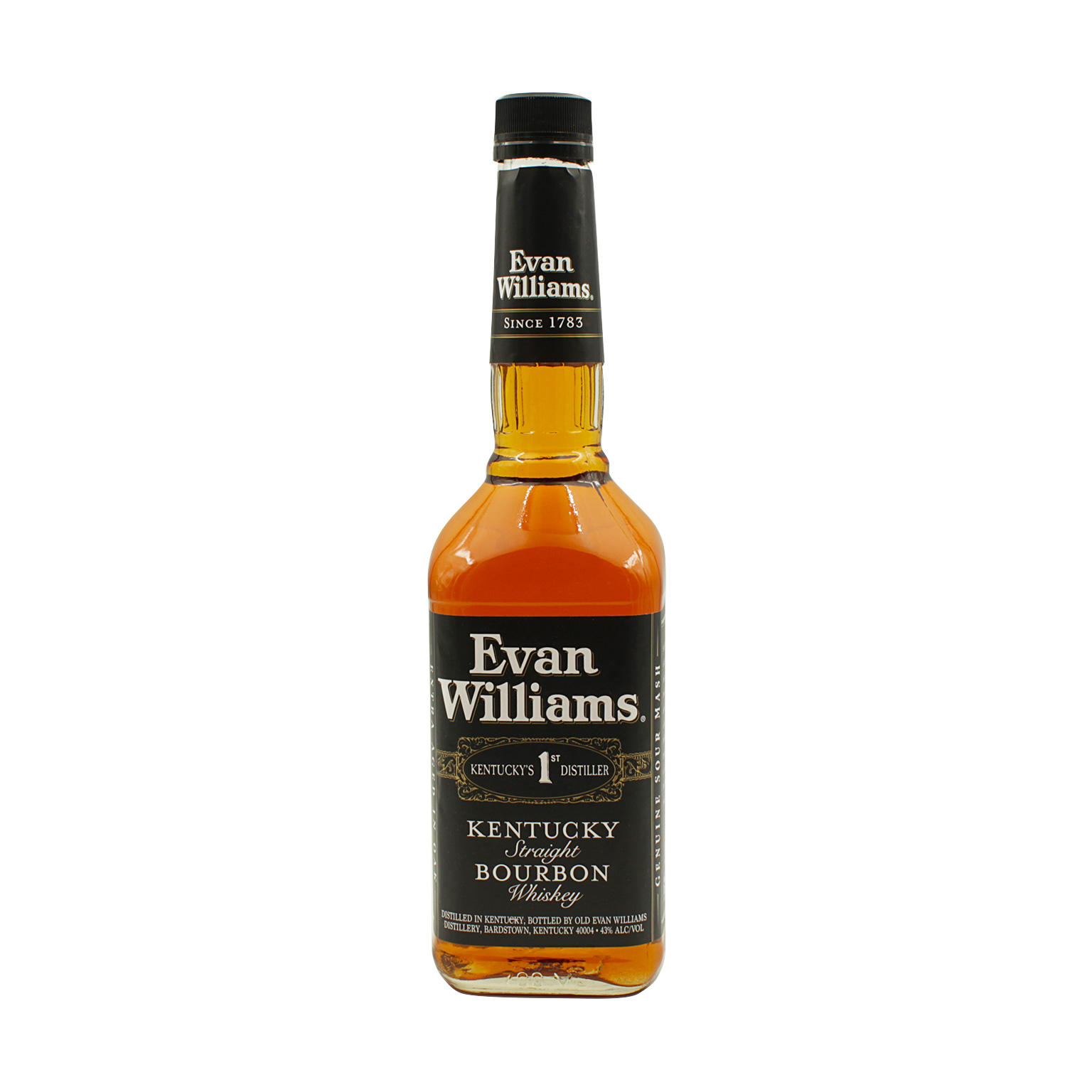 Evan Williams Black Bourbon Whiskey 0.7L (43% Vol.)