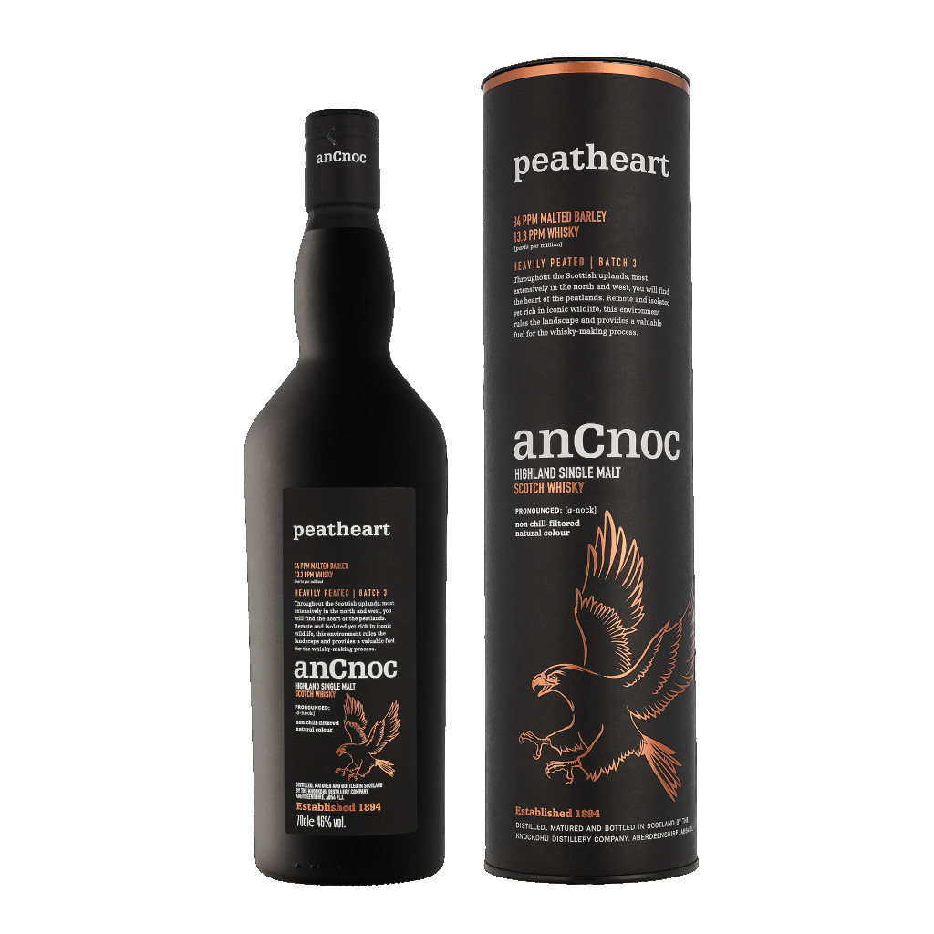 AnCnoc Peatheart + GB 0.7L (46% Vol.)