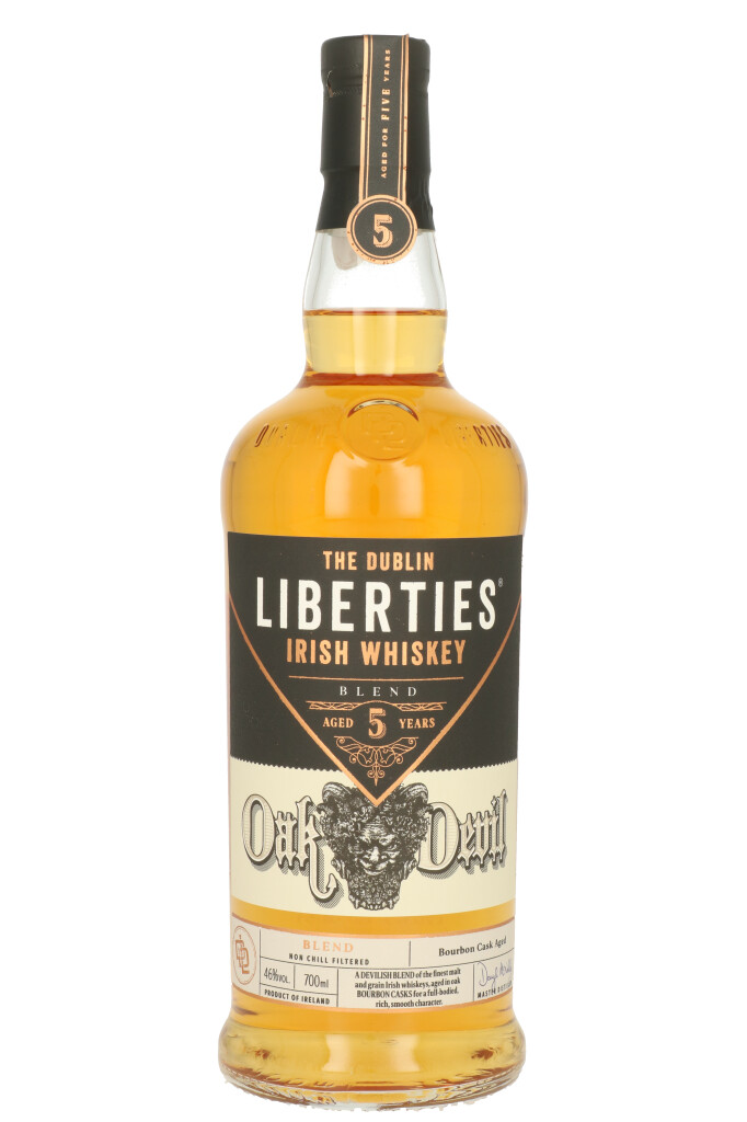 The Dublin Liberties 5 Years Oak Devil + GB 0.7L (46% Vol.)