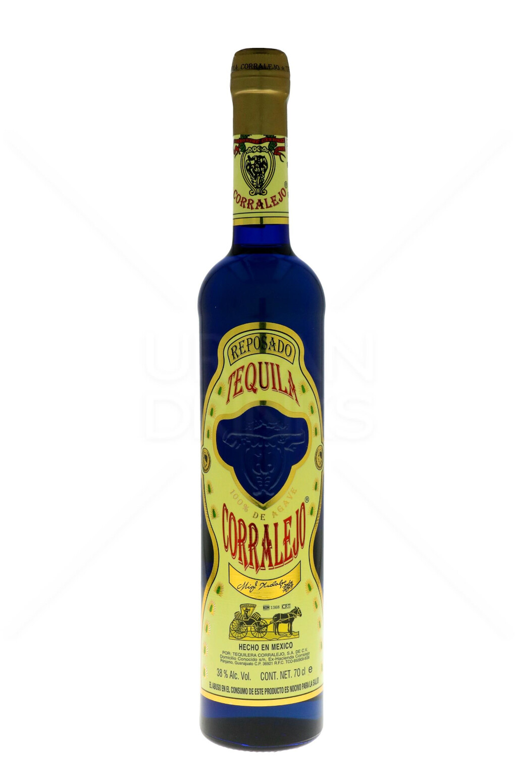Corralejo Reposado 100% Agave Tequila 0,7L (38% Vol.)