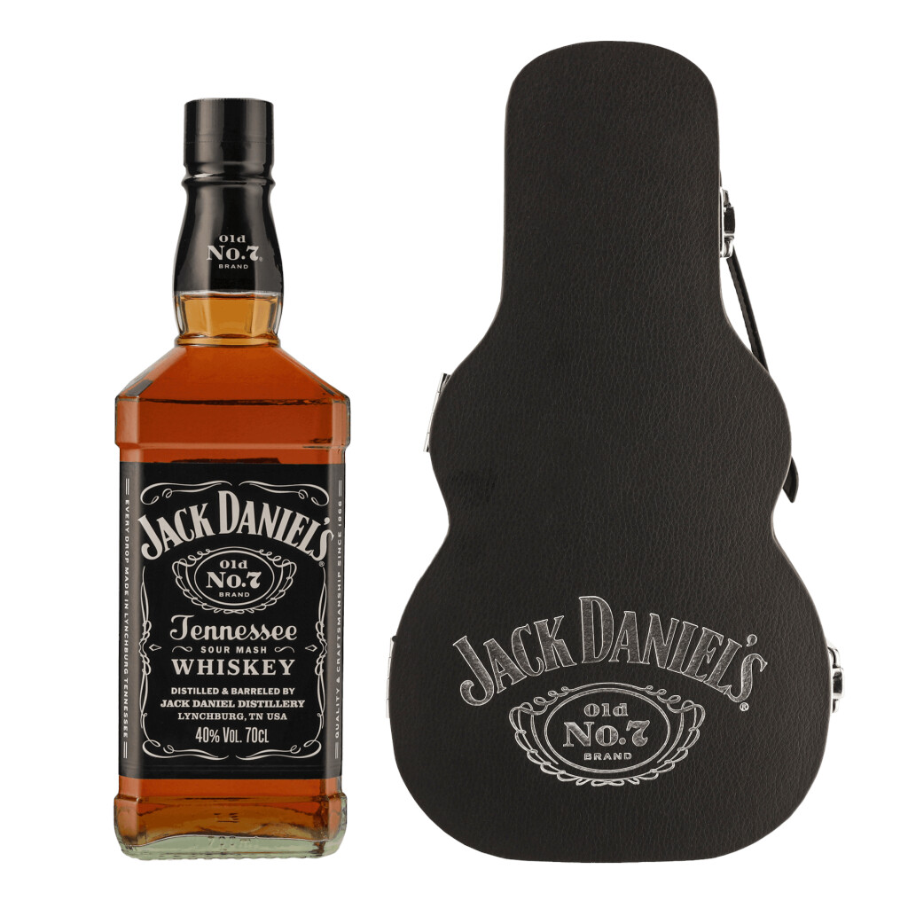 Jack Daniels + Guitar Case GB 0,7L (40% Vol.)