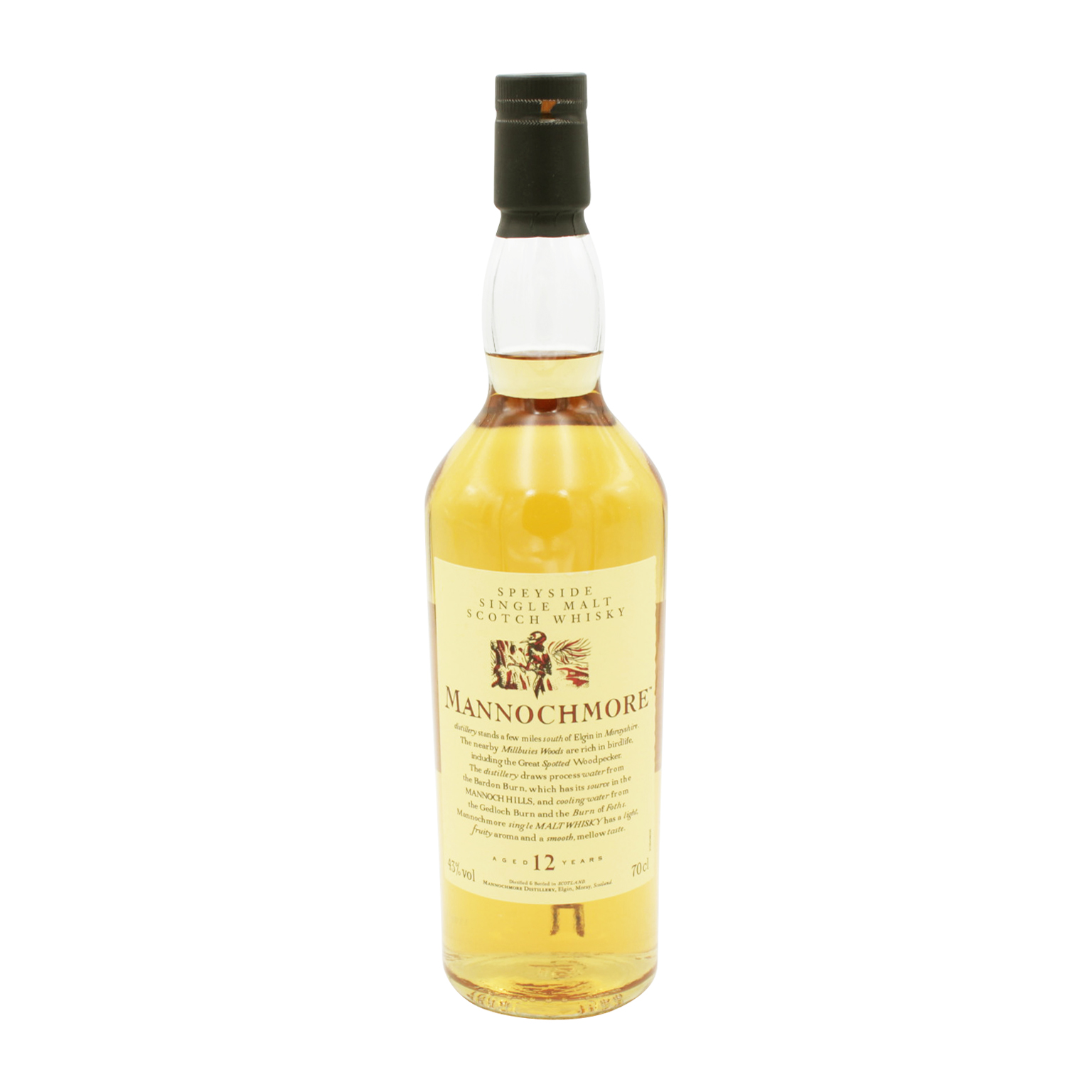 Mannochmore 12 Jahre Single Malt Scotch Whisky 0,7L (43% Vol.) – Flora & Fauna Collection