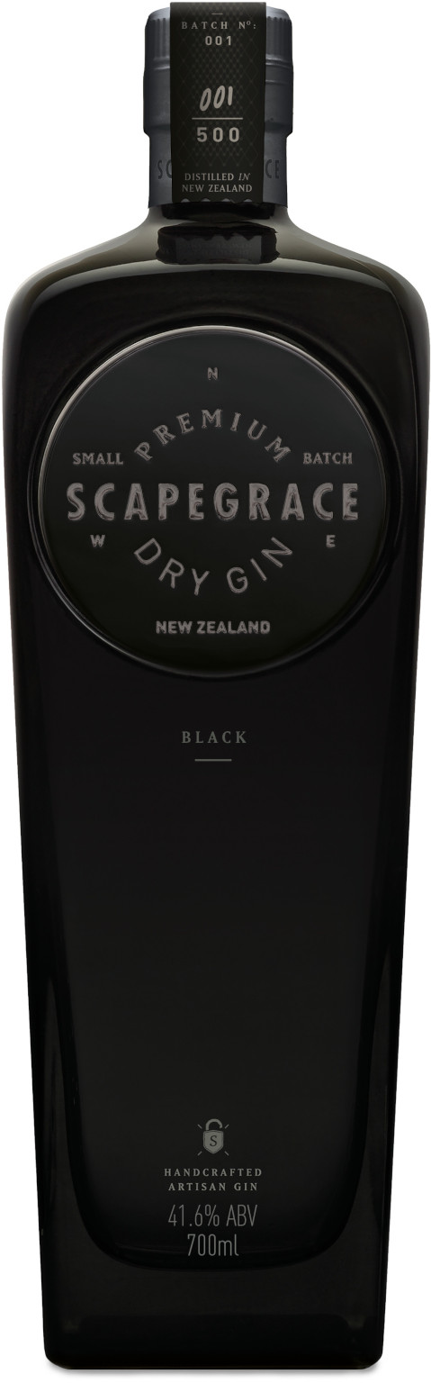 Scapegrace Black Dry Gin 0,7L (41,6% Vol.)