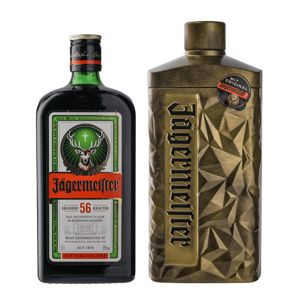 Jägermeister avec coffret 0,7L (35% Vol.)