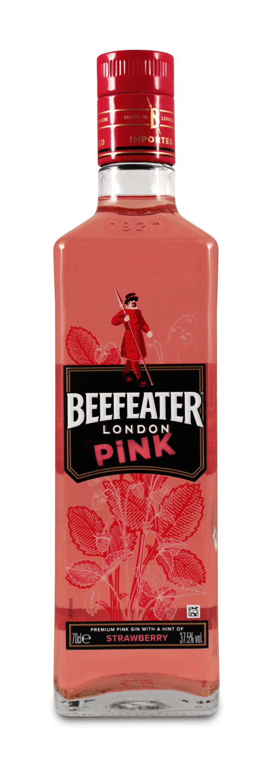 Beefeater Pink Strawberry Gin 0,7L (37,5% Vol.)