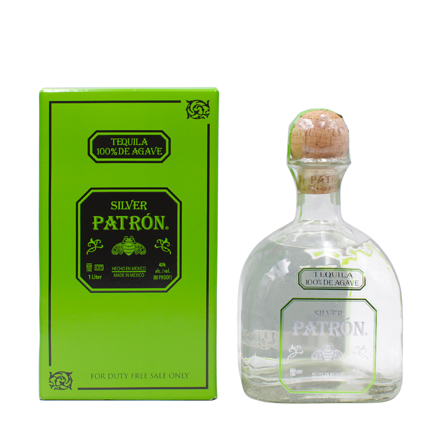 Patrón Silver 1,0L (40% Vol.)