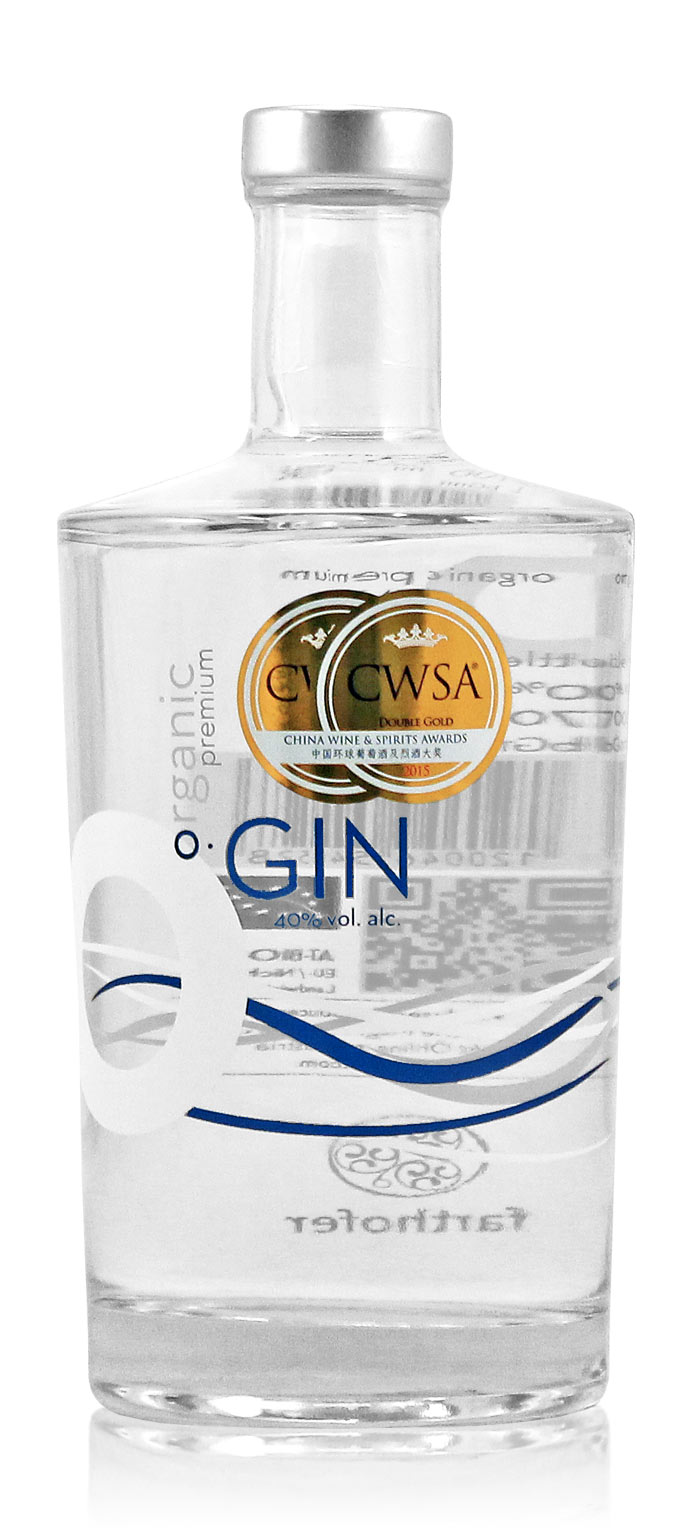 Organic Premium Gin (O-Gin) by Farthofer 0.7L (40% Vol.)