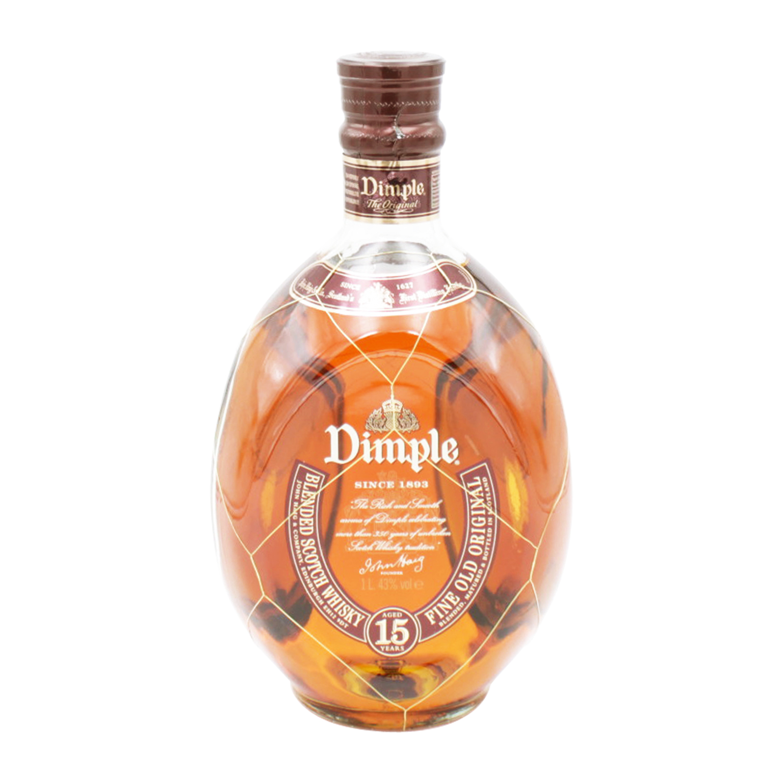 Dimple John Haig 15 Years Blended Whisky 1.0L (43% Vol.)