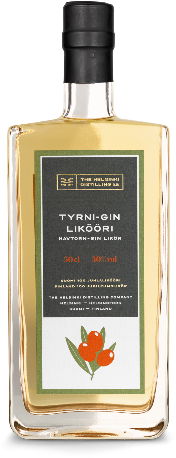 Helsinki Tyrni-Gin Likööri 0.5L (30% Vol.)
