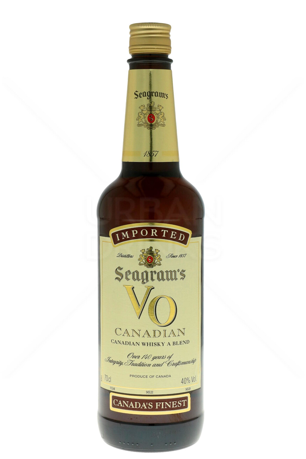 Seagram's VO Canadian Whisky 0,7L (40% Vol.)