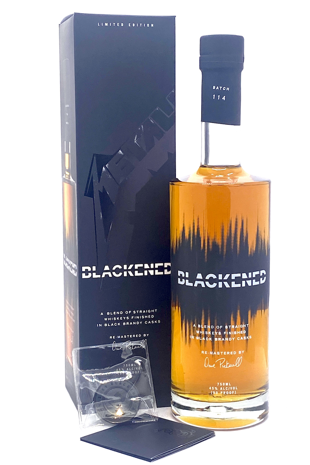 The Black Album Whisky Pack 0.7L (45% Vol.) + Cocktail Coin + Cocktail Booklet