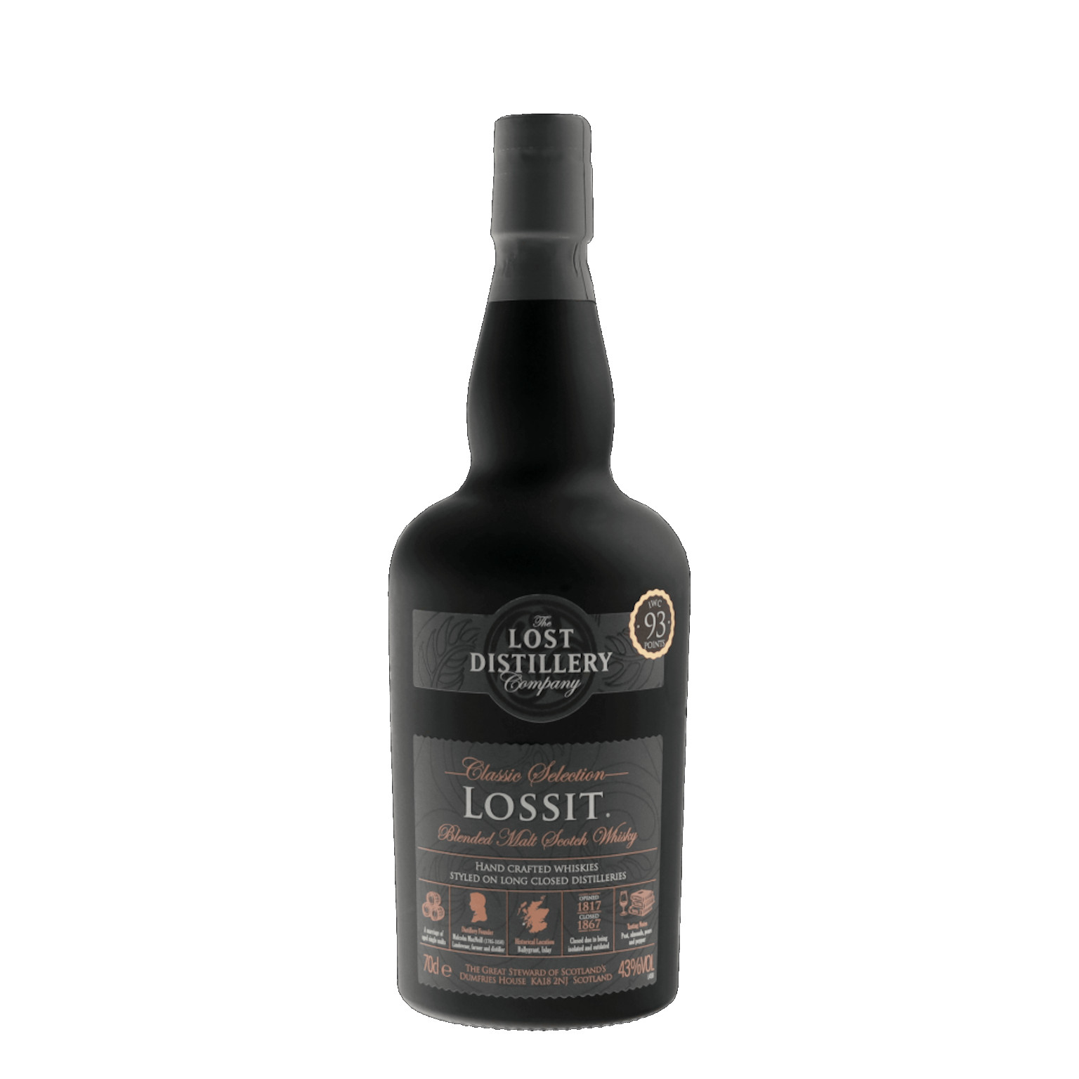 Lost Distillery Lossit 0.7L (43% Vol.)