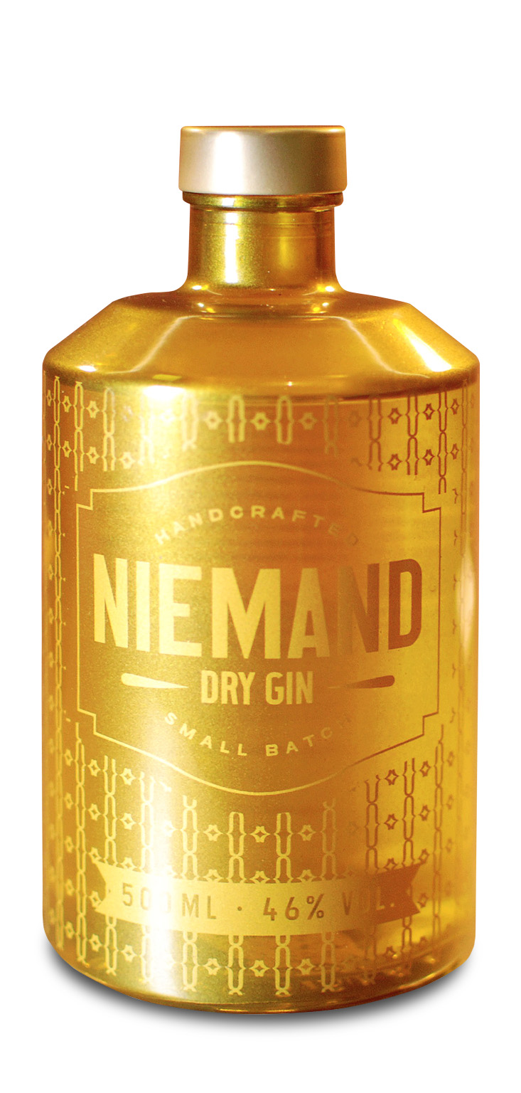 Niemand Dry Gin Gold Edition 0.5L (46% Vol.)