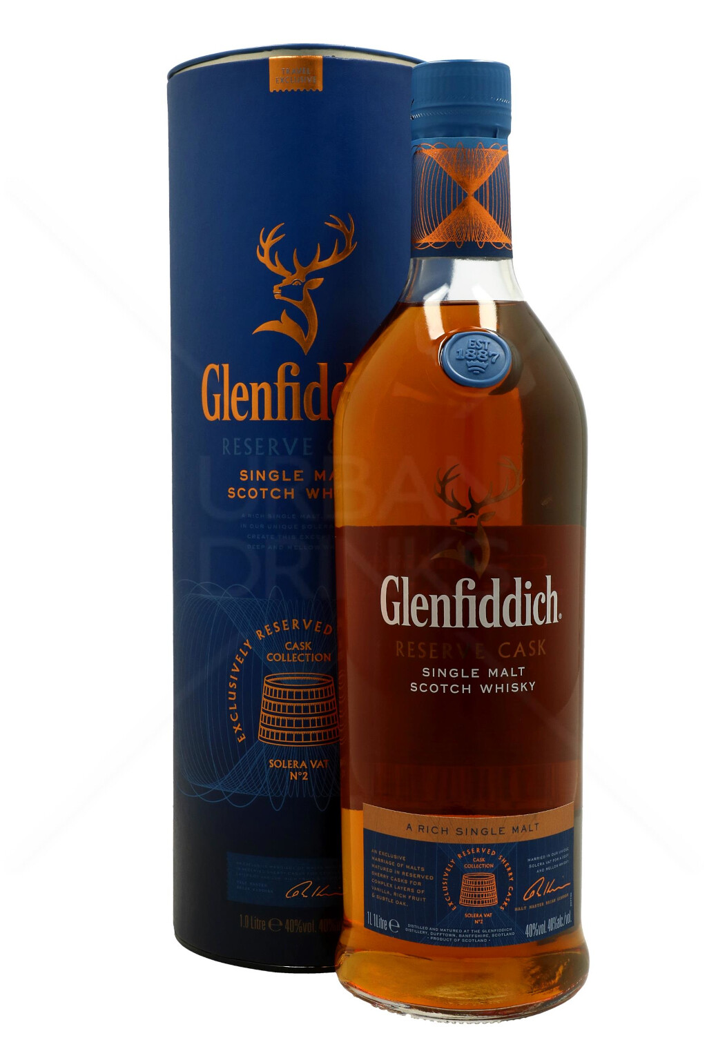 Glenfiddich Reserve Cask Scotch Malt Whisky 1,0L (40% Vol.)