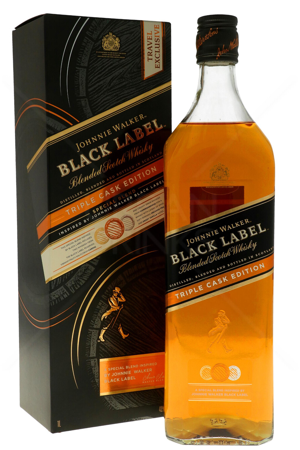 Johnnie Walker Black Triple Cask Blended Whisky 1,0L (40% Vol.)