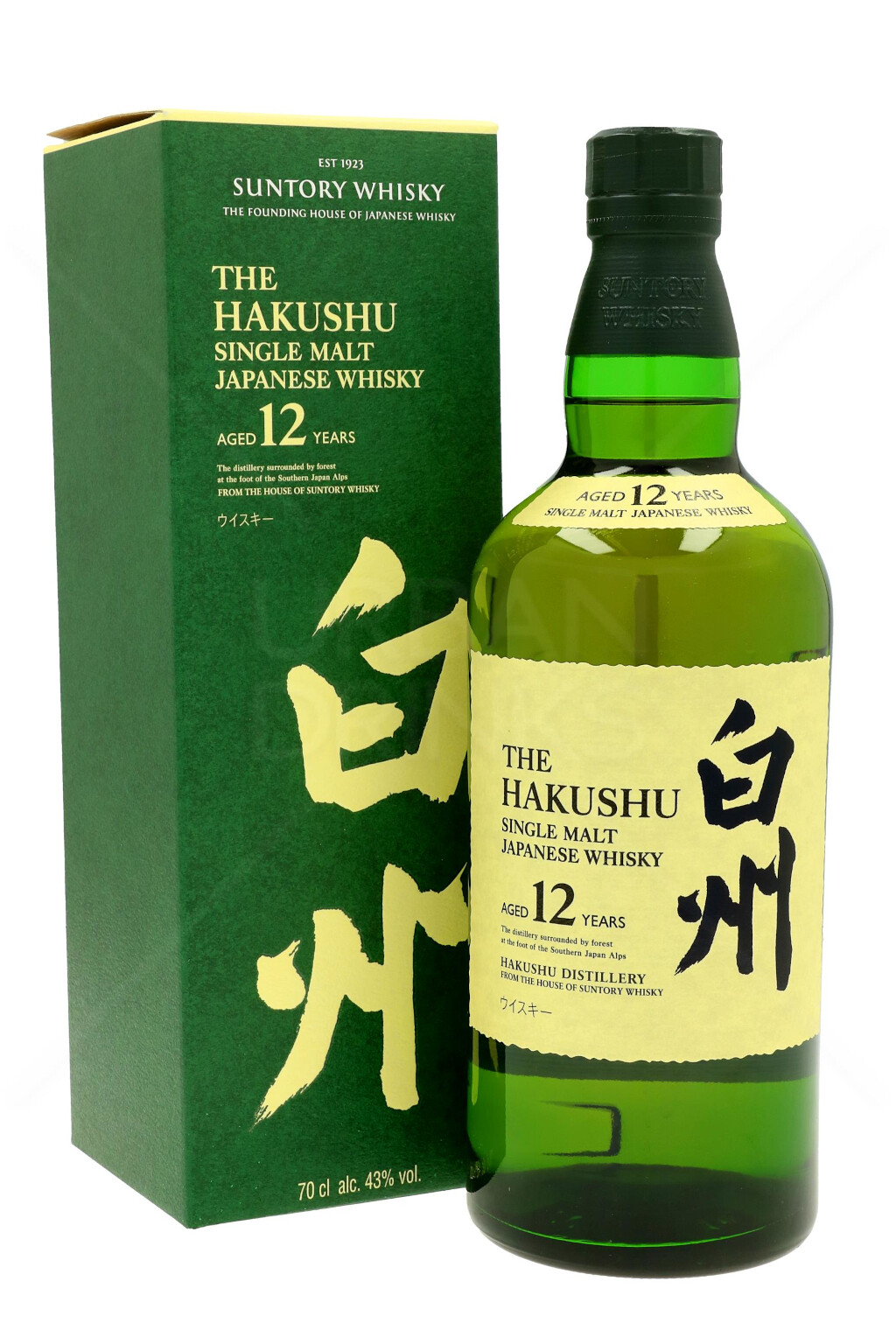 Hakushu 12 YO Japanese Whisky 0,7L (43% Vol.)