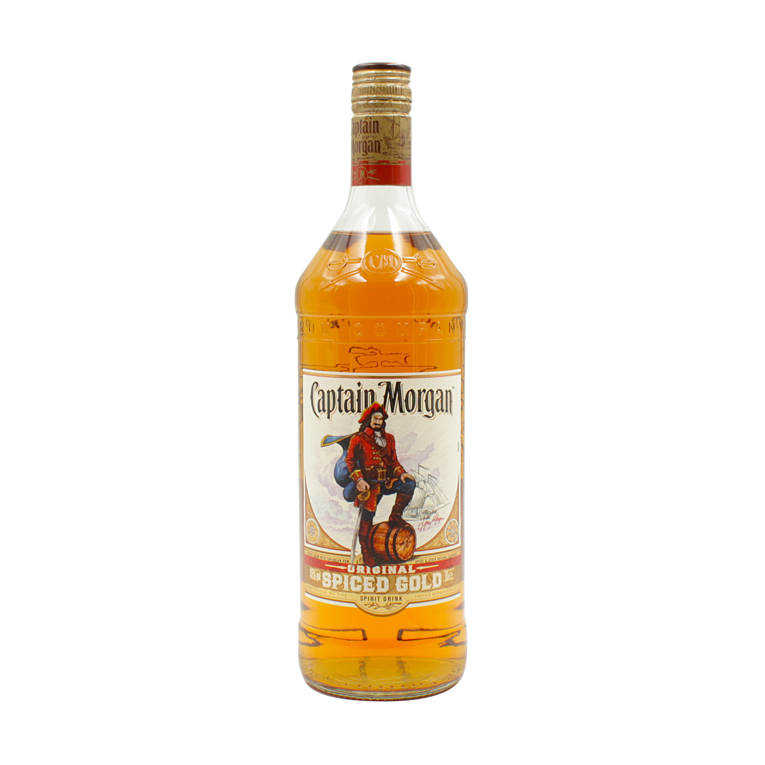 Captain Morgan Gold Spiced 1,0L (35% Vol.)