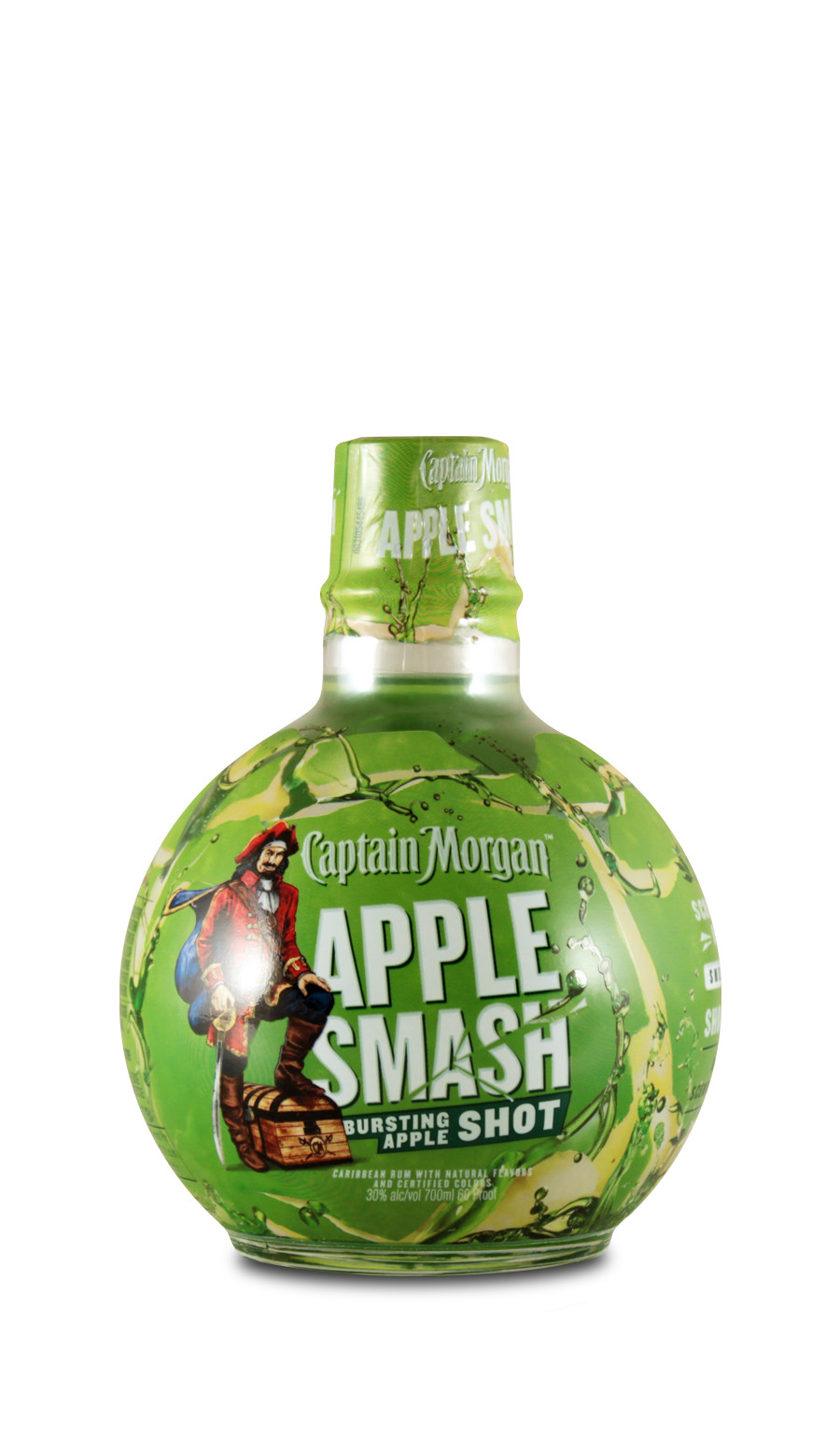 Captain Morgan Apple Smash Rum 0,7L (30% Vol.)
