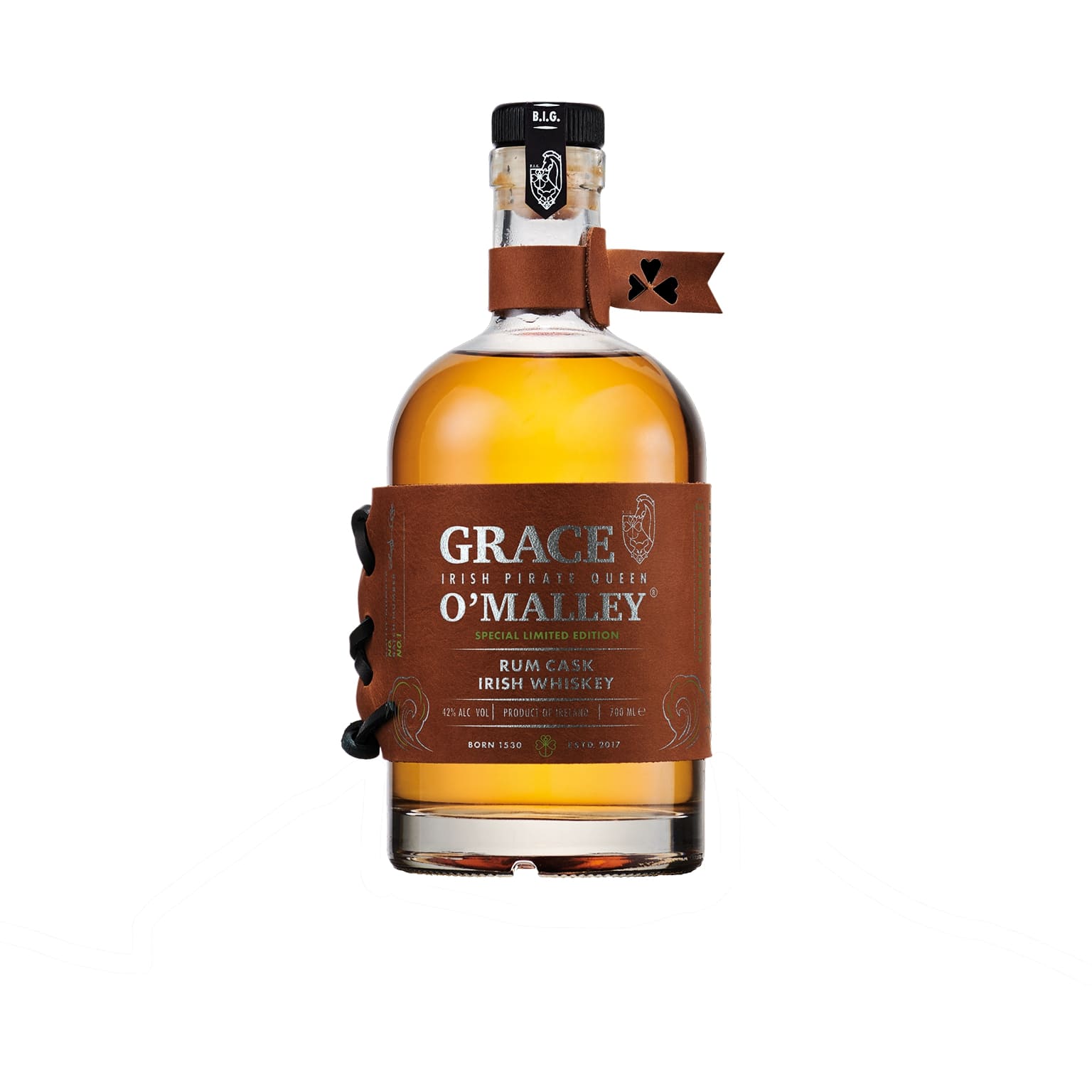 Grace O’Malley Rum Cask Irish Whiskey 0,7L (42% Vol.)