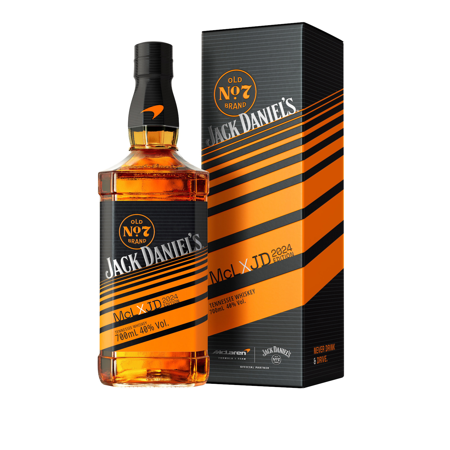 Jack Daniel's McLaren X JD Limited Edition 2024 1L (40% Vol.)