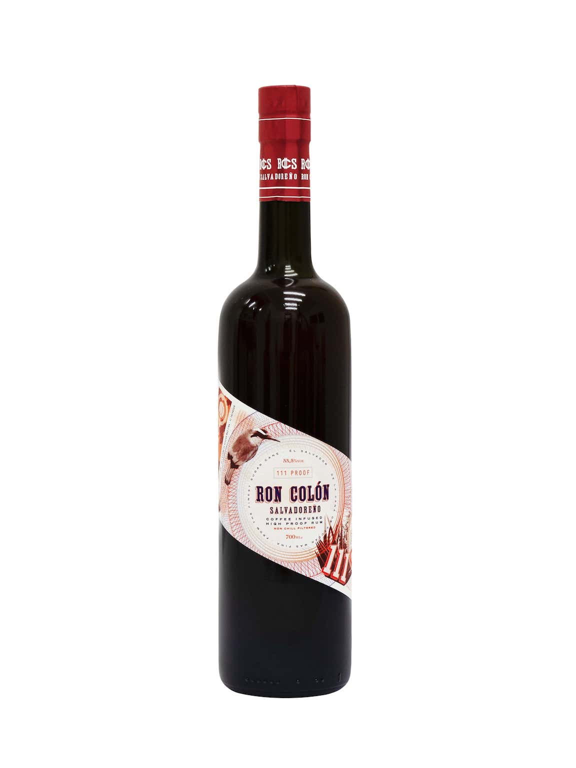 Ron Colón High Proof Coffee infused Rum Salvadoreño 0.7L (55.5% Vol.)