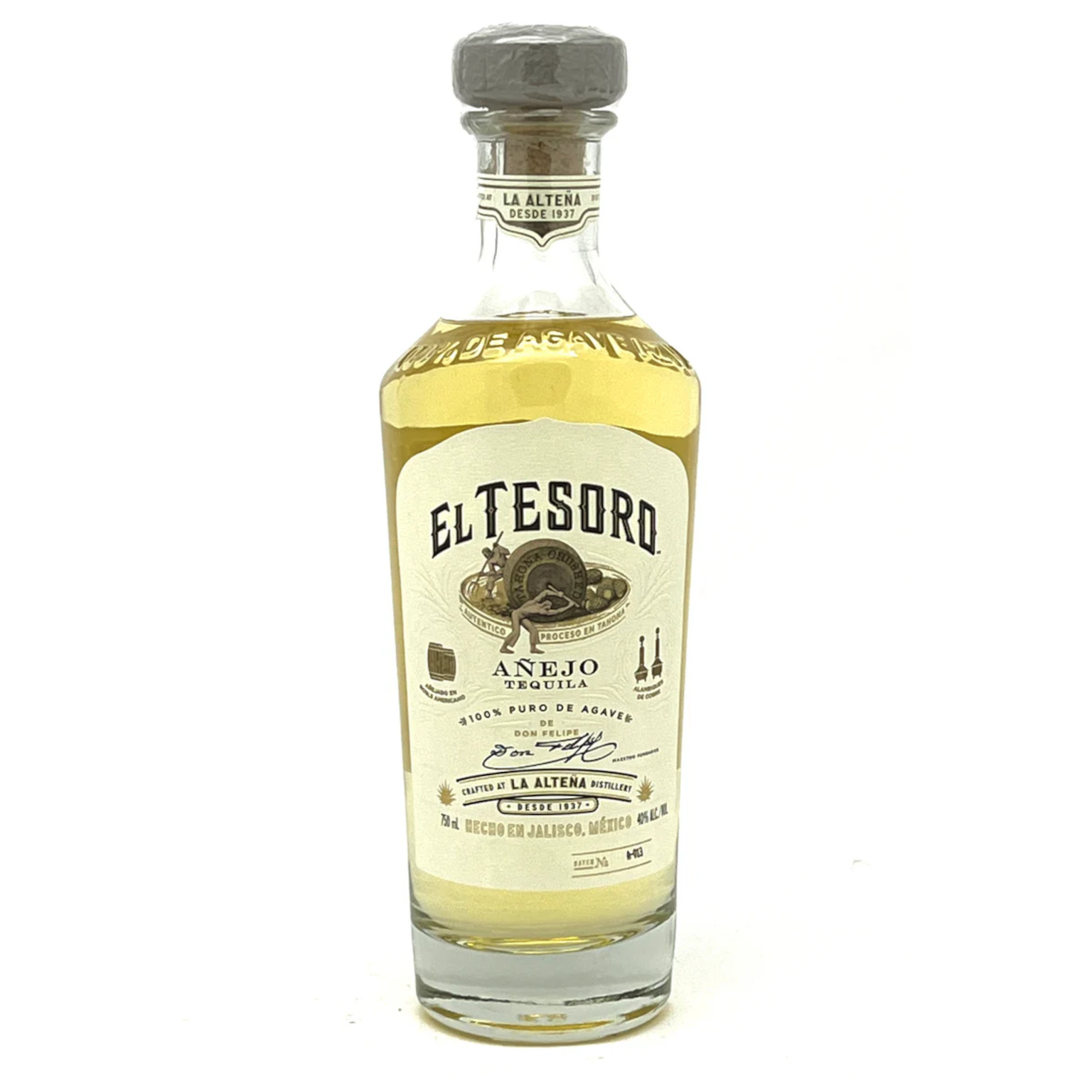 El Tesoro Tequila Anejo 0.7L (40% Vol.)