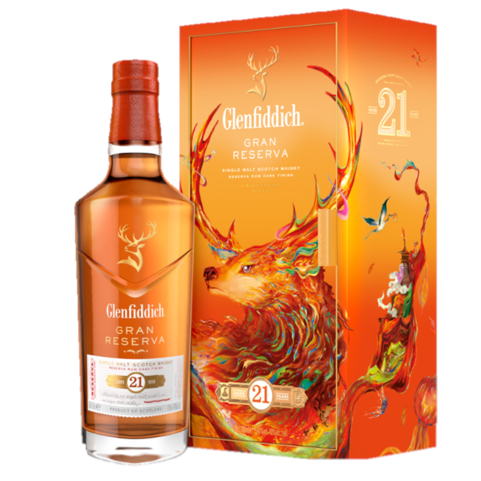 Glenfiddich 21 YO Chinese New Year 2025 0,7L (40% Vol.)