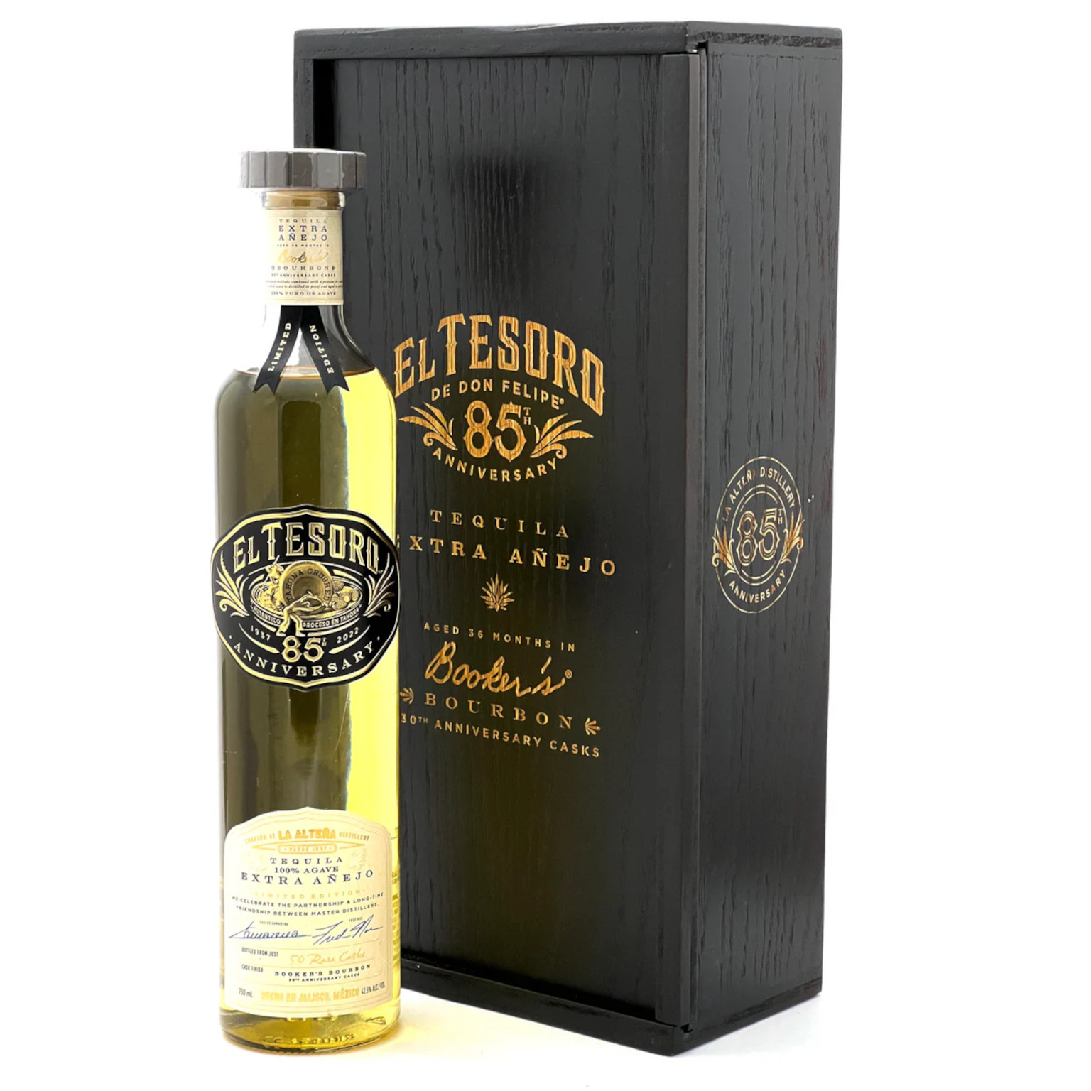 El Tesoro Extra Anejo Tequila 85th Anniversary 0.7L (42.5% Vol.)