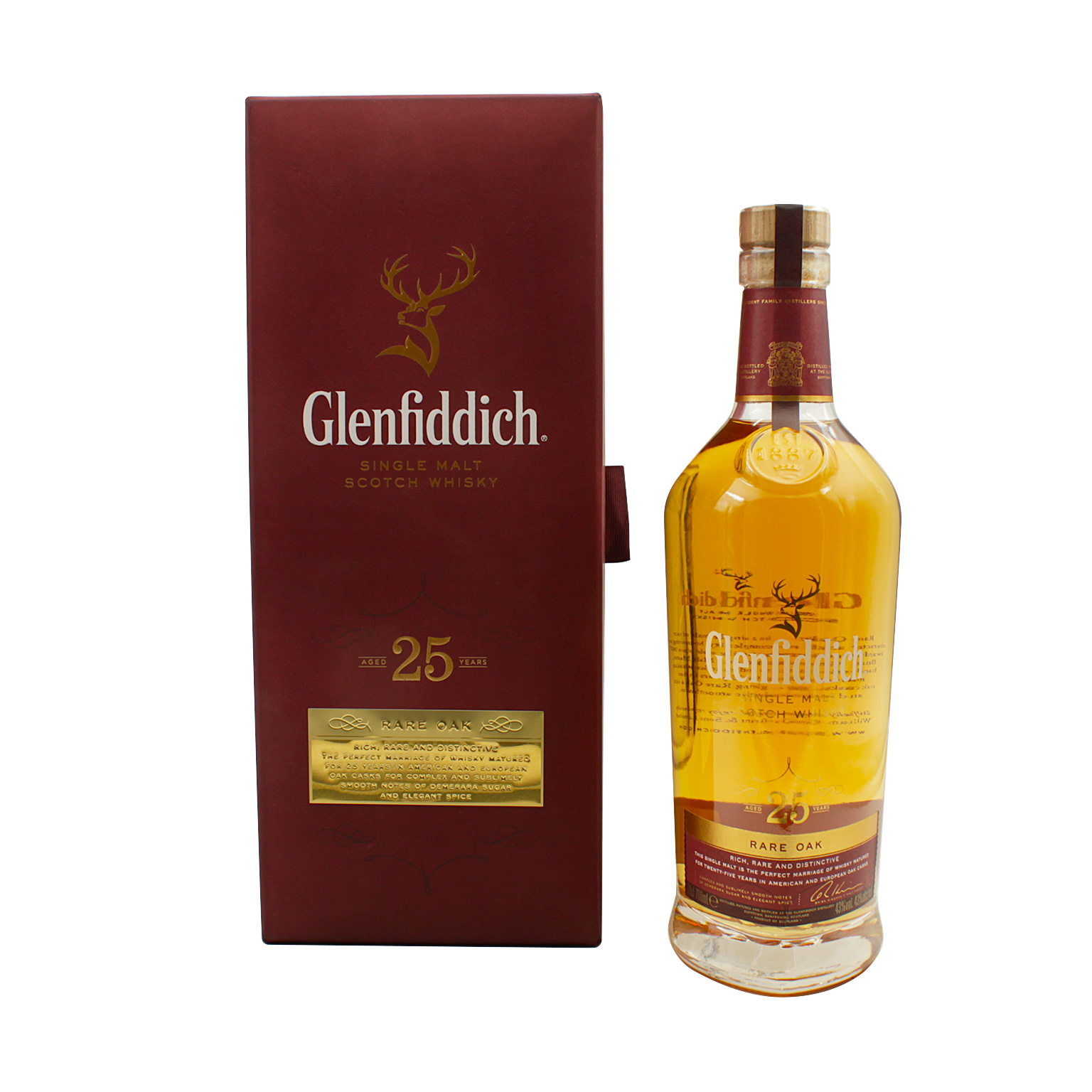 Glenfiddich 25 YO Scotch Whisky 0.7L (43% Vol.)