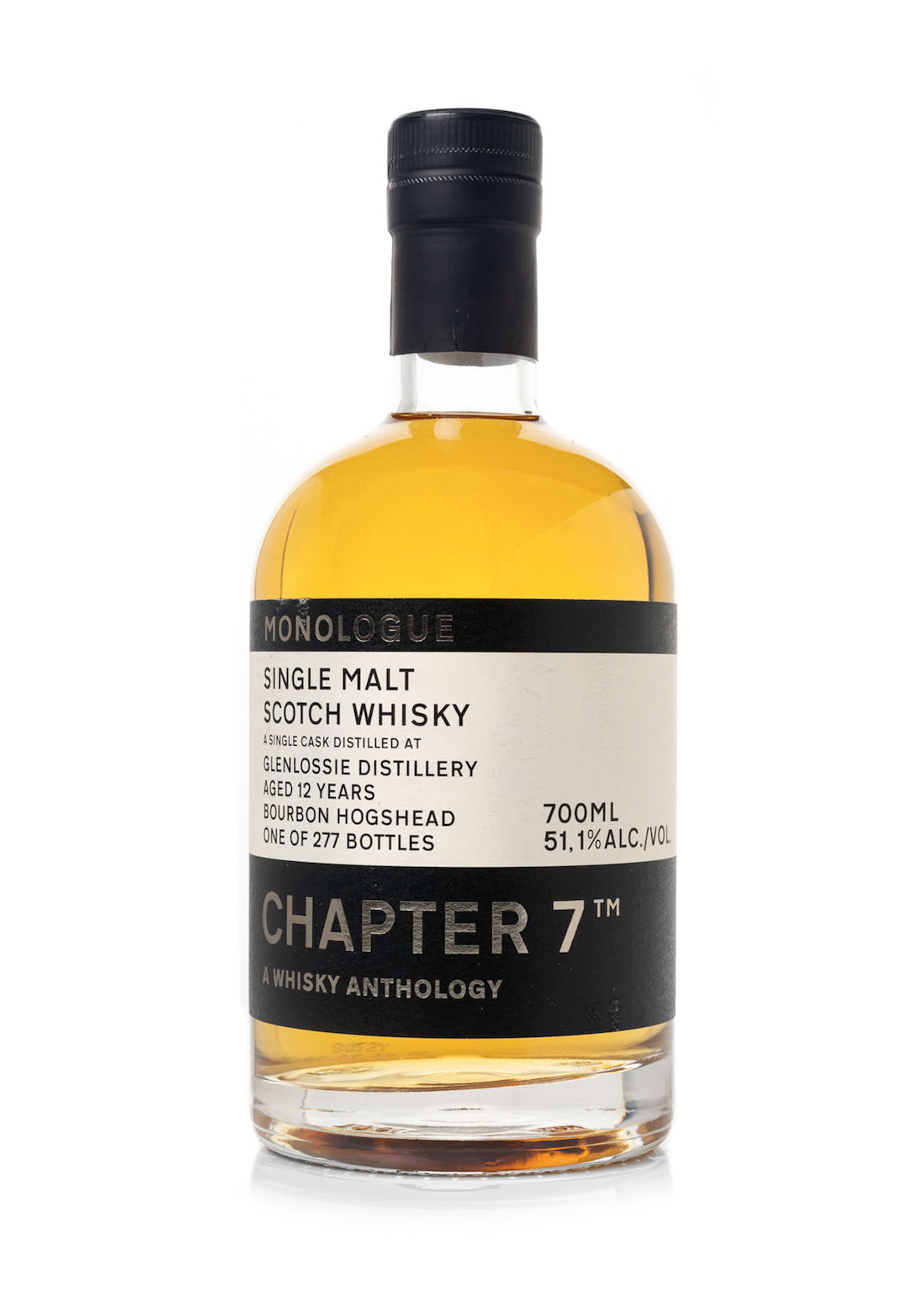 Chapter 7 Monologue Glenlossie 2008 Speyside Single Malt Scotch Whisky 0.7L (51.1% Vol.)