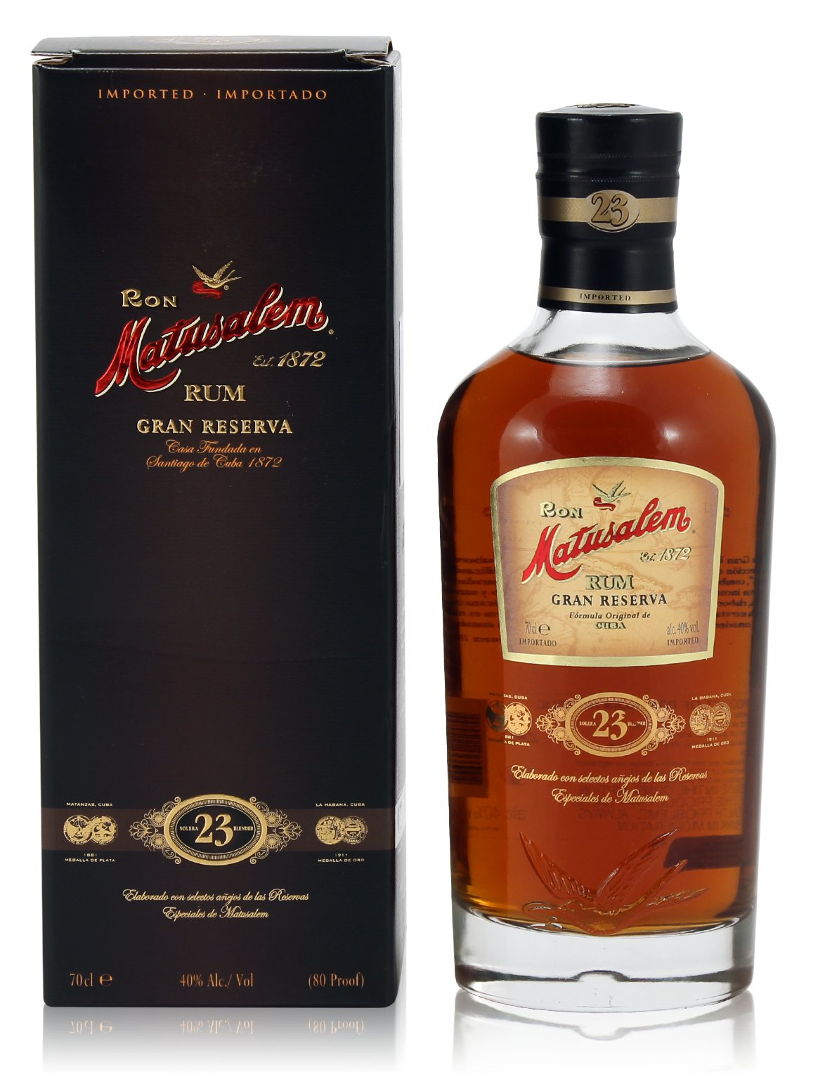 Ron Matusalem Gran Reserva Solera 23 Años 0,7L (40% Vol.)