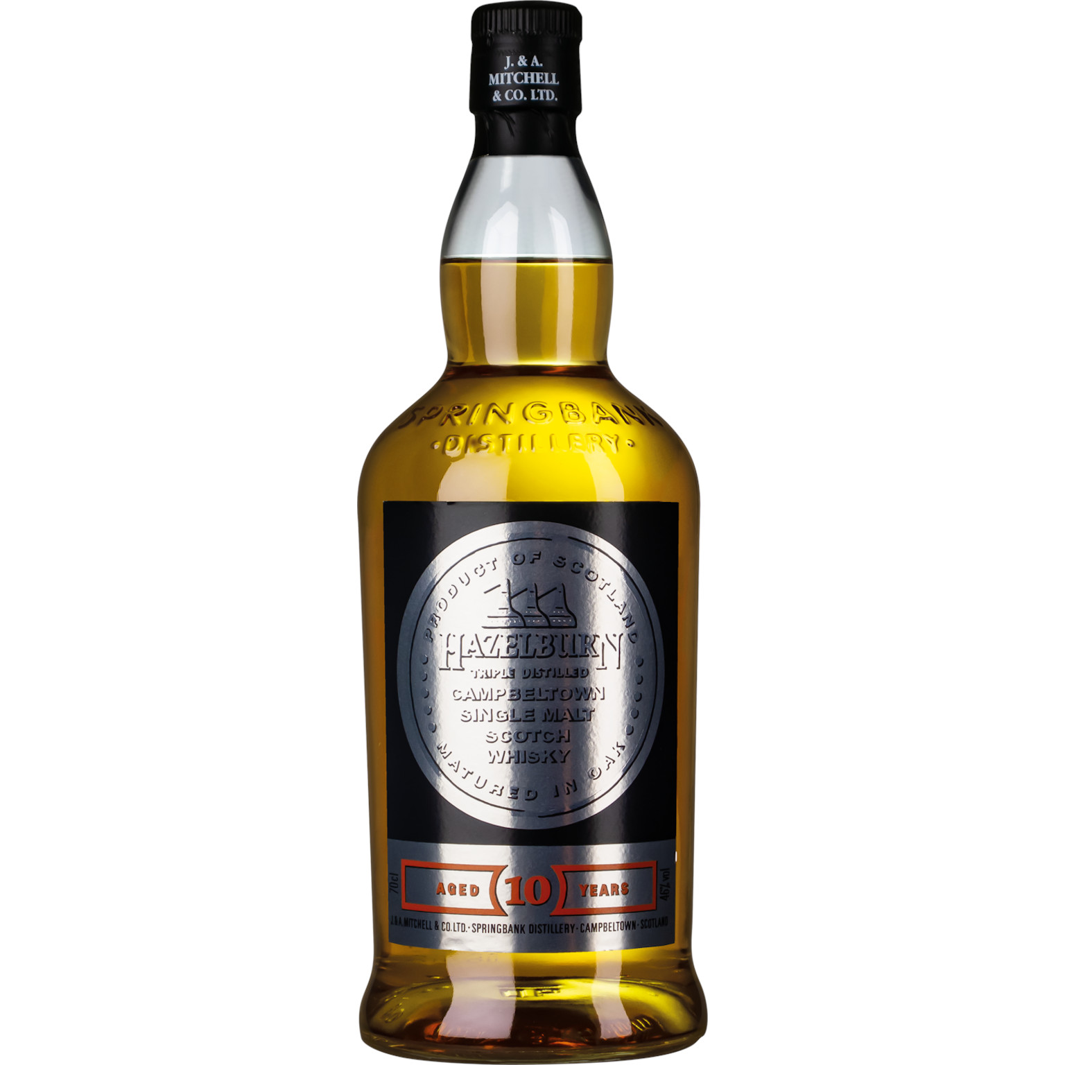 Hazelburn - 10 Jahre 0.7L (46% Vol.)