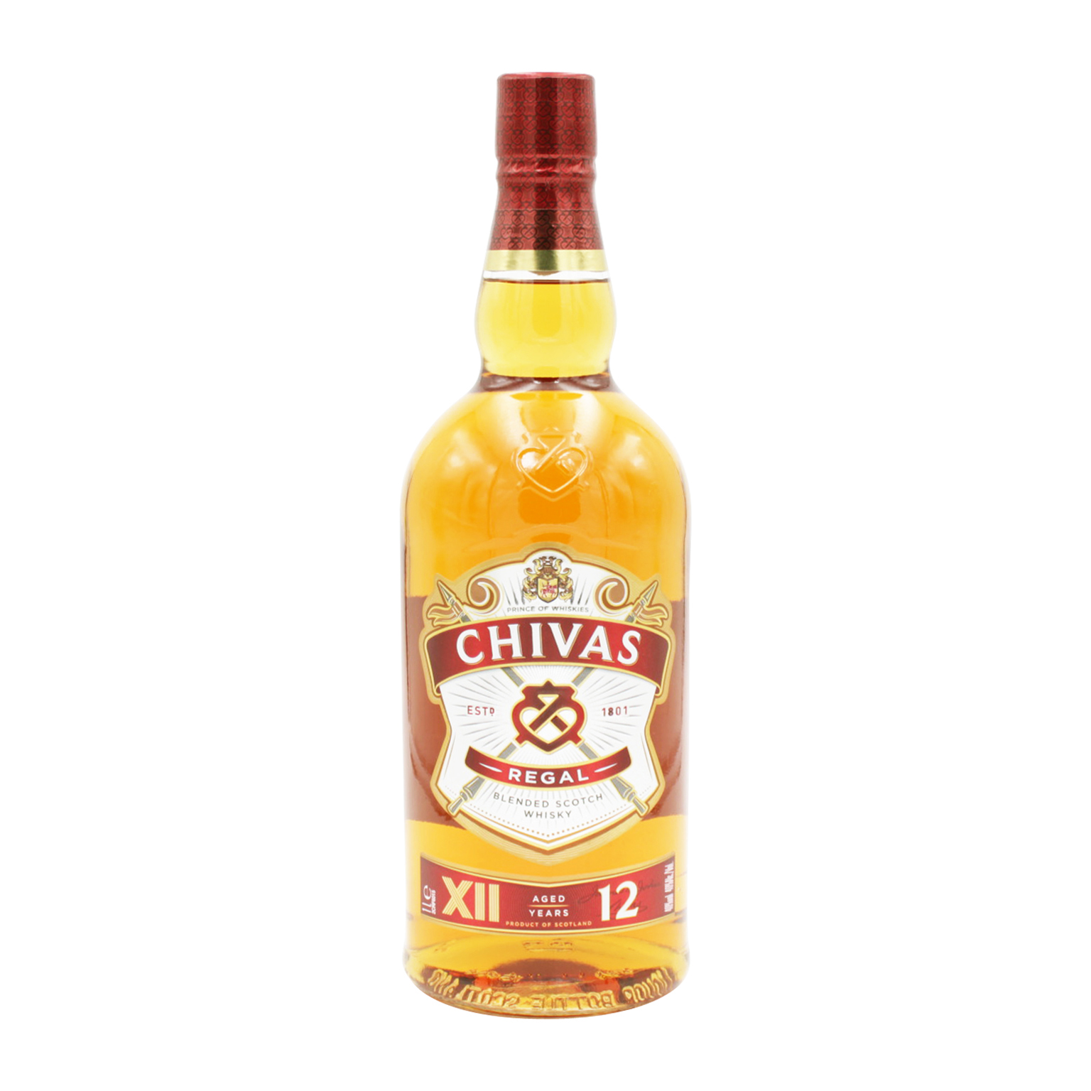 Chivas Regal Scotch 12 YO 1.0L (40% Vol.)