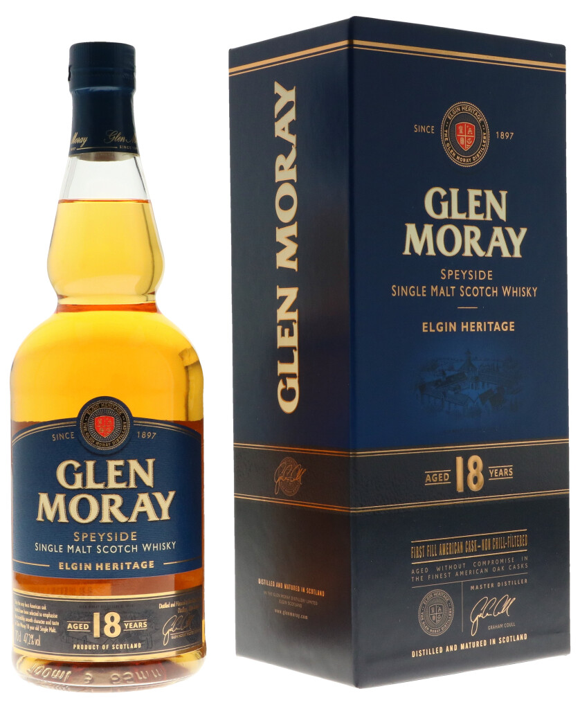 Glen Moray 18 Years + GP 0,7L (47,2% Vol.)