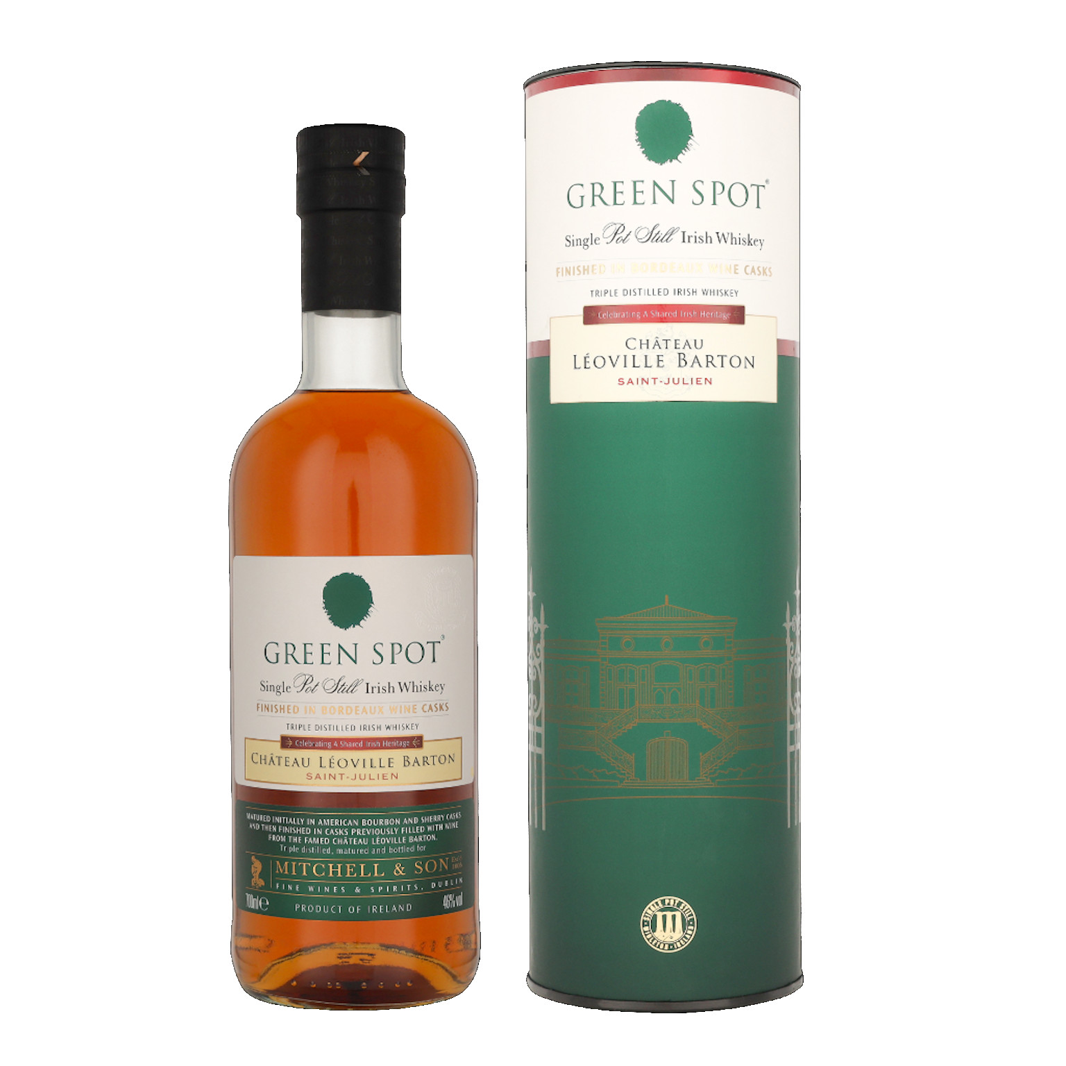 Green Spot Leoville Barton + GP 0.7L (46% Vol.)