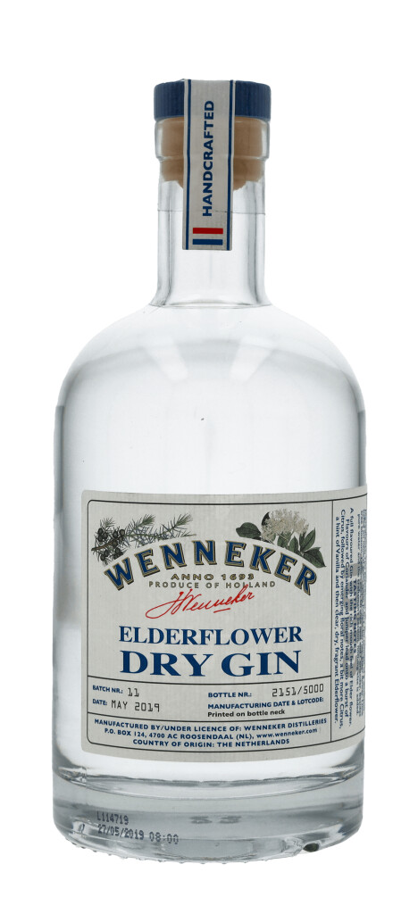 Wenneker Elderflower Dry Gin 0.7L (40% Vol.)