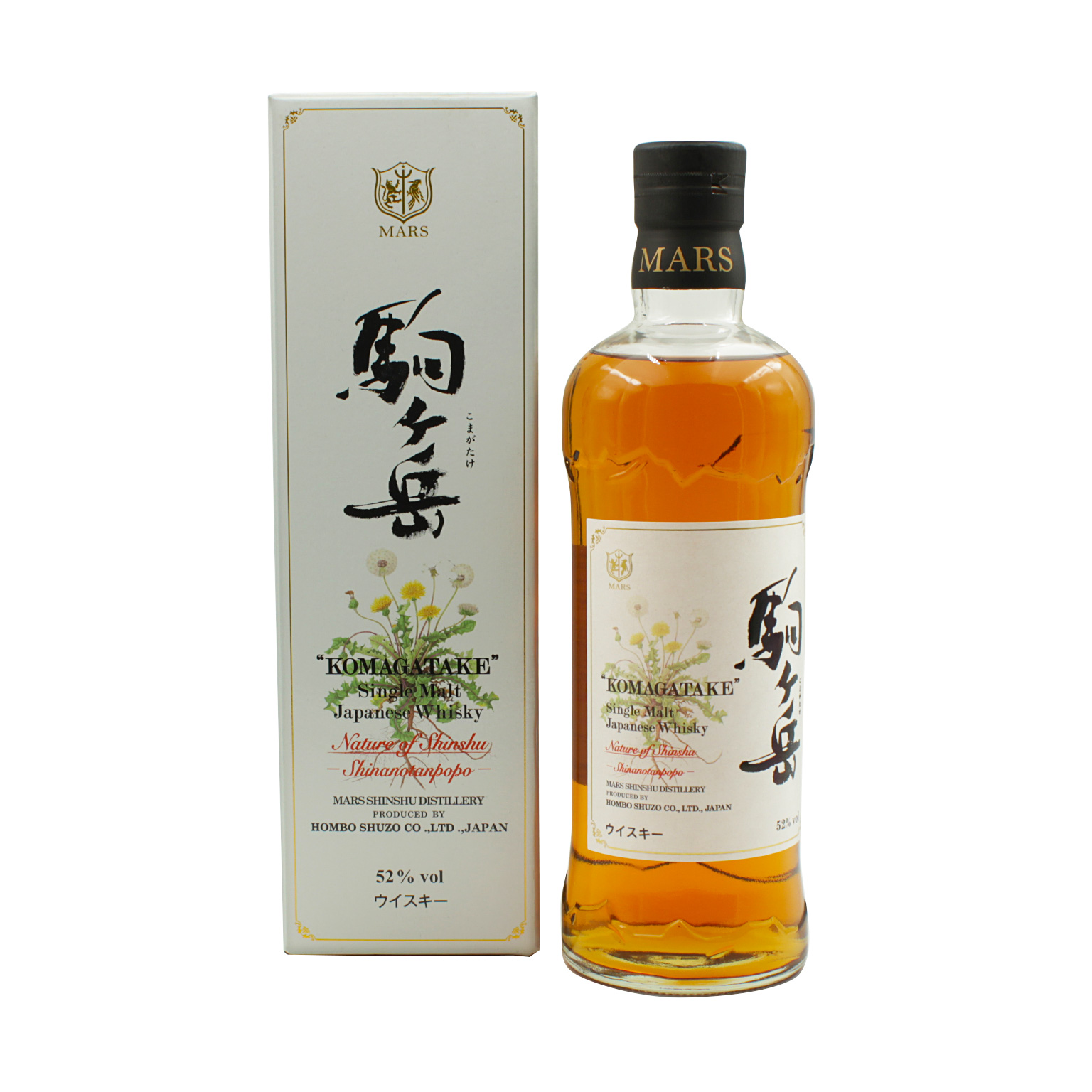 Mars Komagatake Shinanotanpopo Nature of Shinshu 0.7L (52% Vol.)