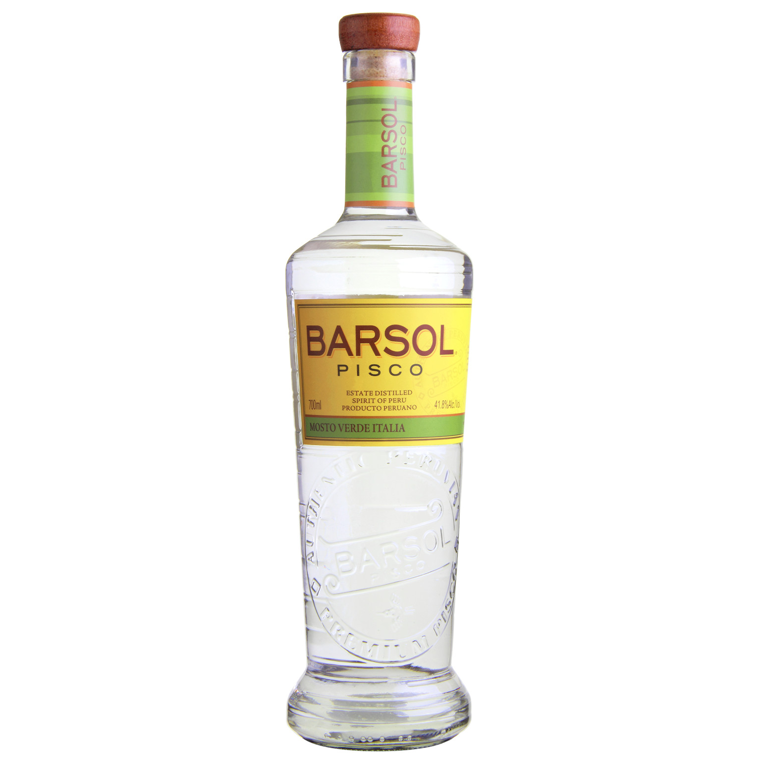 Barsol Mosto Verde Italia Pisco 0.7L (41.8% Vol.)