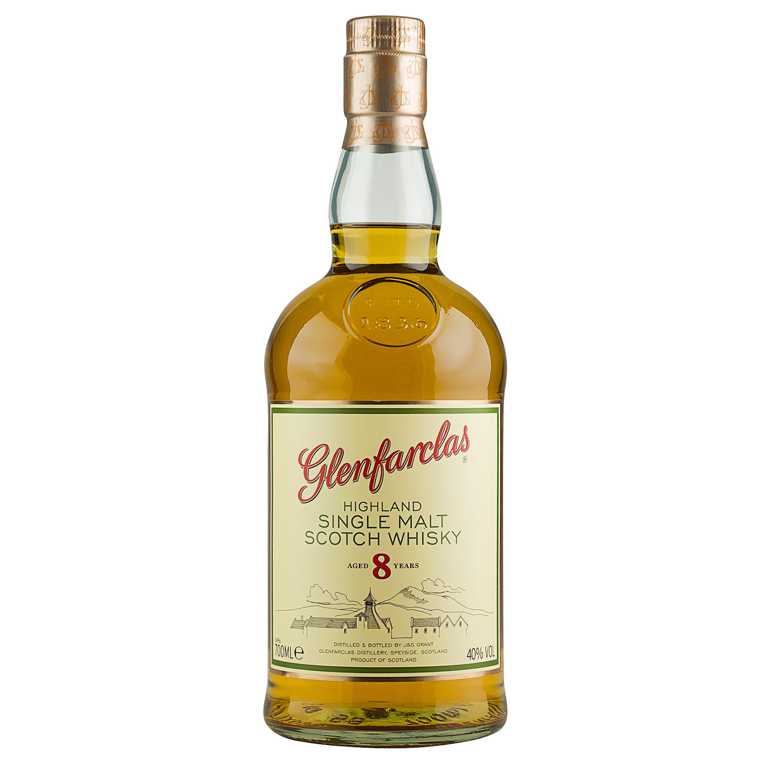 Glenfarclas 8 Years 0.7L (40% Vol.)