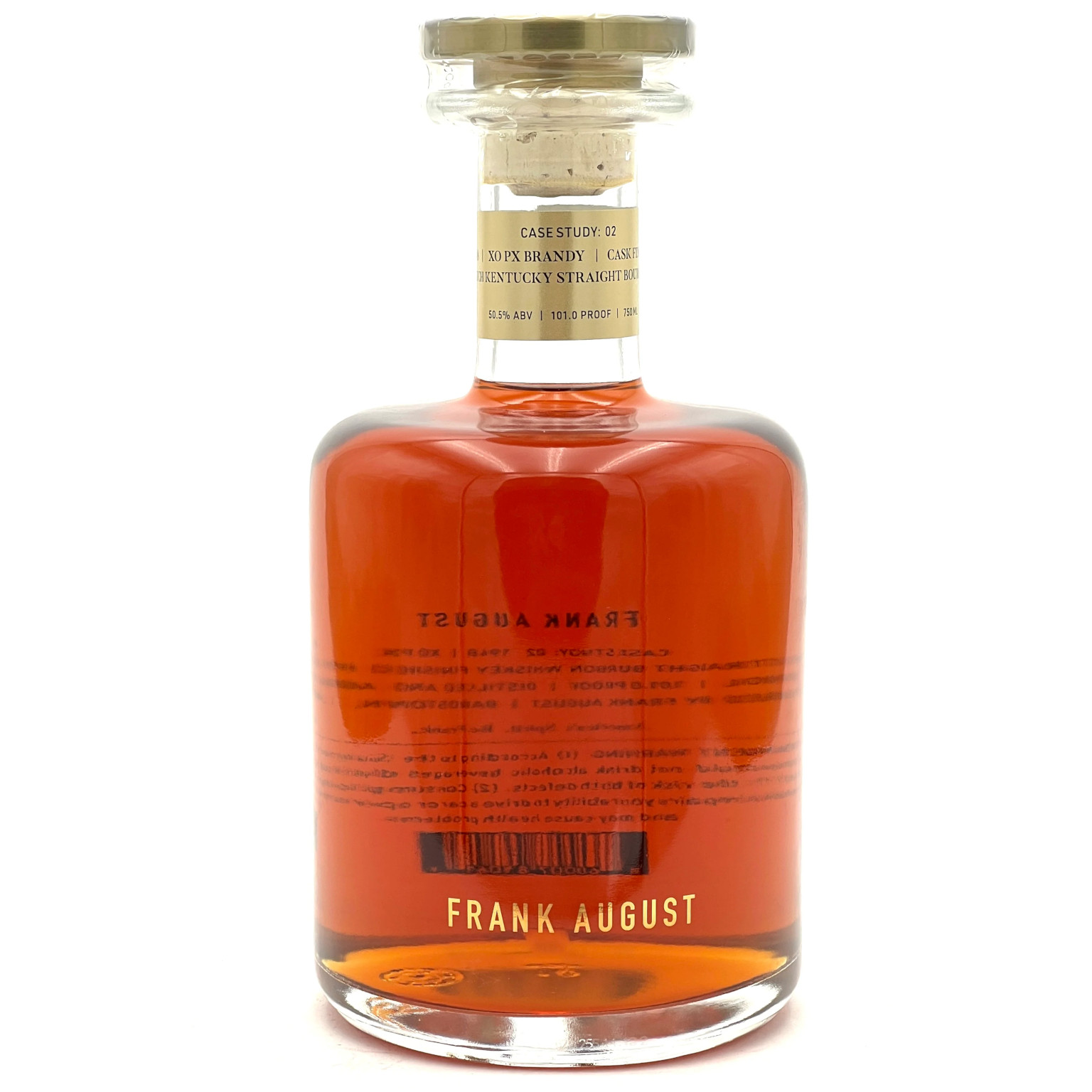 Frank August Case Study2 : XO PX Brandy Cask Bourbon Whiskey 0.7L (50.5% Vol.)