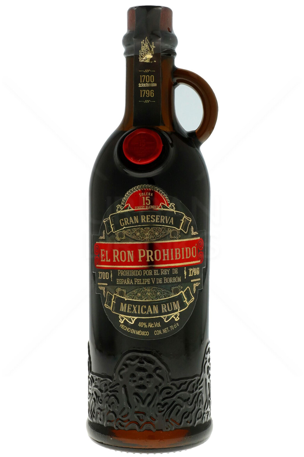 El Ron Prohibido 15 YO Habanero Rum 0,7L (40% Vol.)