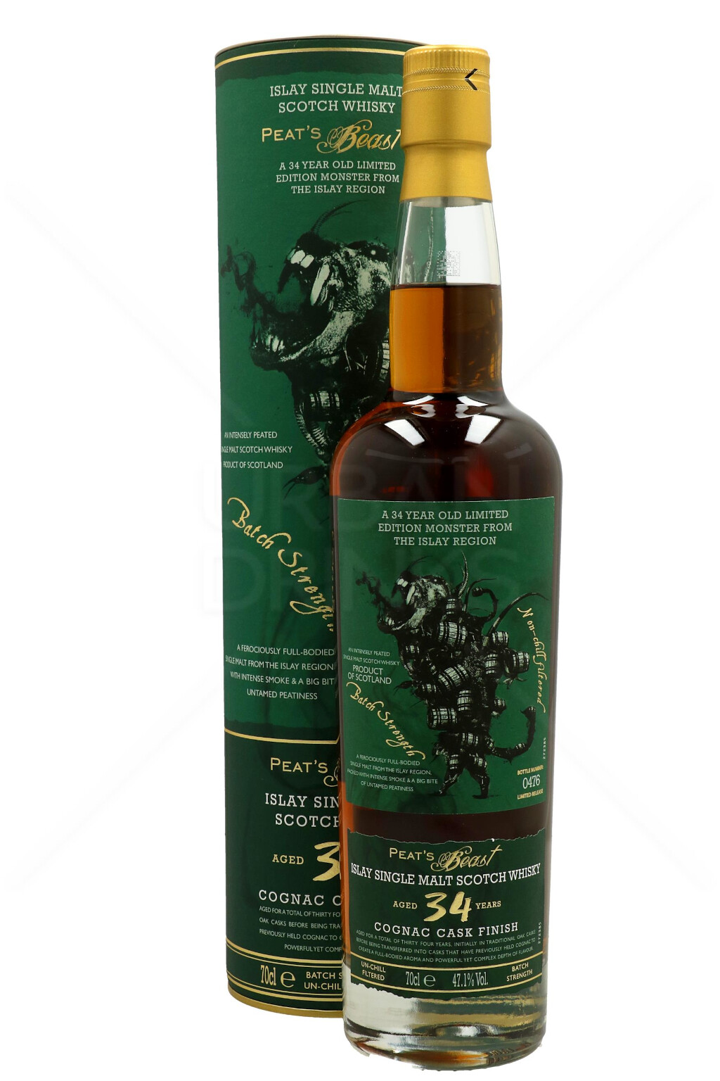 Peat's Beast 34 YO Islay Cask Finish Scotch Malt Whisky 0,7L (47,1% Vol.)