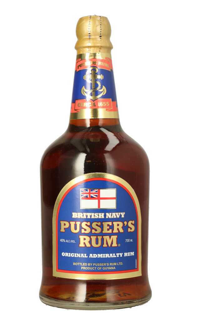 Pusser's Navy Rum Original Admiralty Rum 0.7L (40% Vol.)