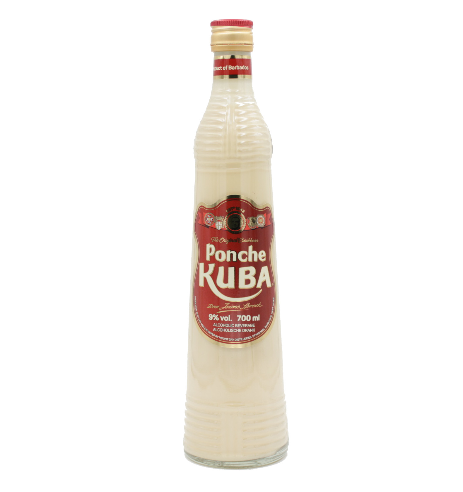 Ponche Kuba Sahnelikör 0,7L (9% Vol.)