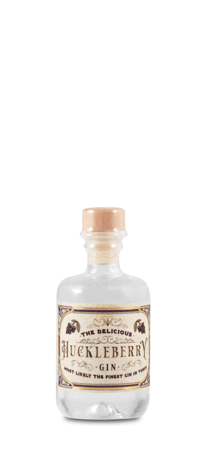 Huckleberry Gin 0.04L (44% Vol.)