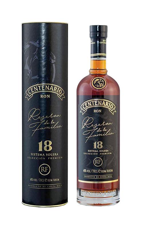 Ron Centenario 18 Años Reserva de la Familia 0,7L (40% Vol.)